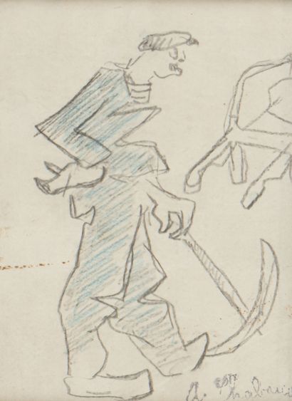 Auguste CHABAUD (1882-1955)
Le laboureur
Dessin
Cachet...