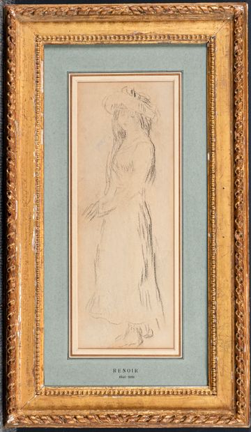 Pierre-Auguste RENOIR (1841-1919)
Jeune fille...