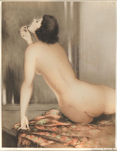 Louis ICART (1888-1950)
Modern Eve ou Modèle...