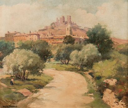 Tony CARDELLA (1898-1976)
Grimaud
Huile sur...