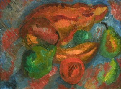 Raoul DUFY (1877-1953)
Nature morte aux fruits....