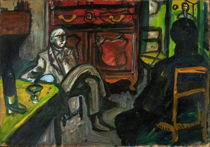 Auguste CHABAUD (1882-1955)
Deux personnages...