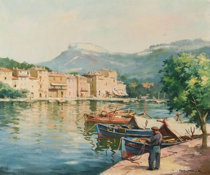 Tony CARDELLA (1898-1976)
Pêcheur sur le...