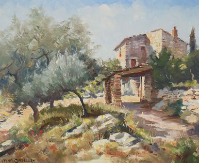 Tony CARDELLA (1898-1976)
Le mas
Huile sur...