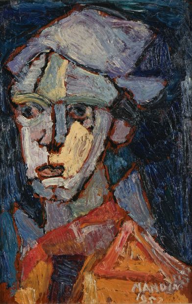 Richard MANDIN (1909-2002)
Arlequin. 1952
Huile...