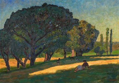 René SEYSSAUD (1867-1952)
La chevrière
Huile...