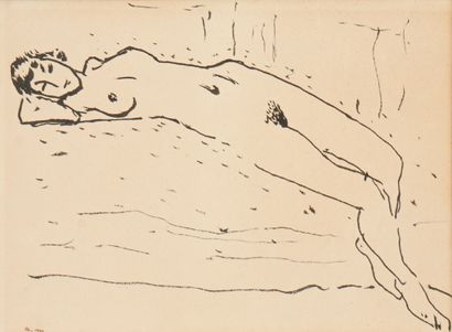 Albert MARQUET (1875-1947)
Nu couché
Dessin...