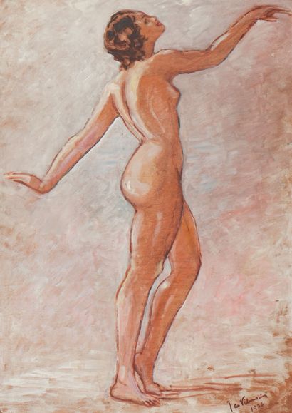 Jean de VILMORIN (1872-1945)
Danseuse. 1936
Huile...