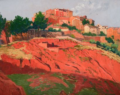 Pierre LABROUCHE (1876-1956)
Vue du village...