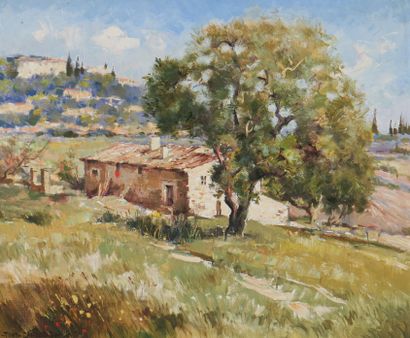 Tony CARDELLA (1898-1976)
Maison dans la...
