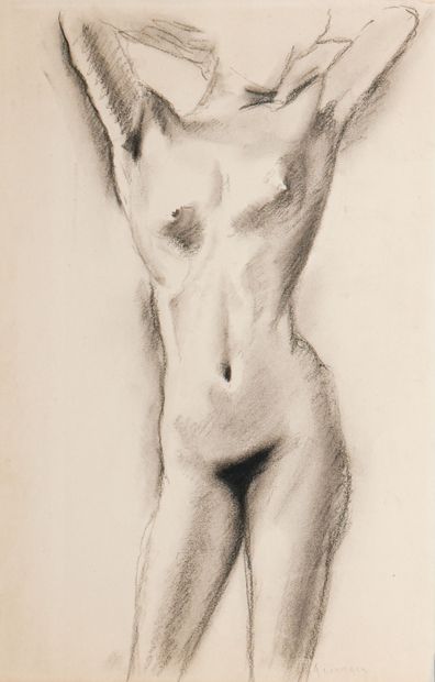 Alfred LOMBARD (1884-1973)
Nu féminin
Dessin
Signé...