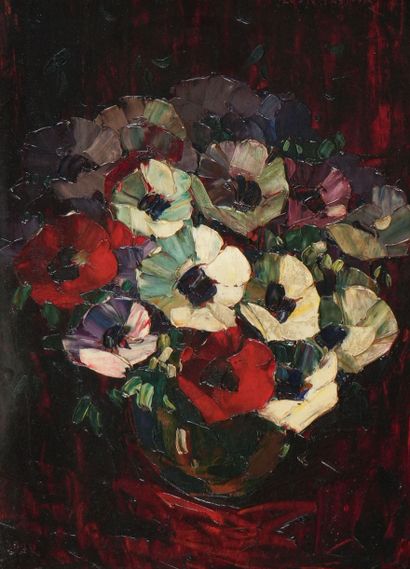 Louis PASTOUR (1876-1948)
Bouquet de fleurs....