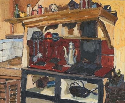 Pierre TROFIMOFF (1925-996)
Scène d’intérieur....