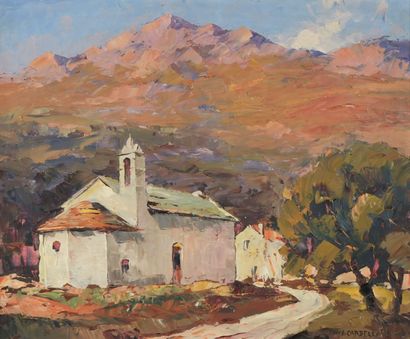 Tony CARDELLA (1898-1976)
L’église
Huile...