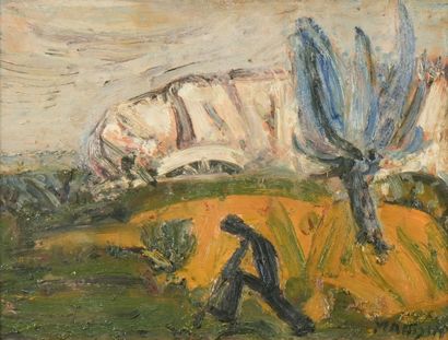 Richard MANDIN (1909-2002)
Le paysan
Huile...
