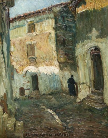 Louis Mathieu VERDILHAN (1875-1928)
La ruelle...