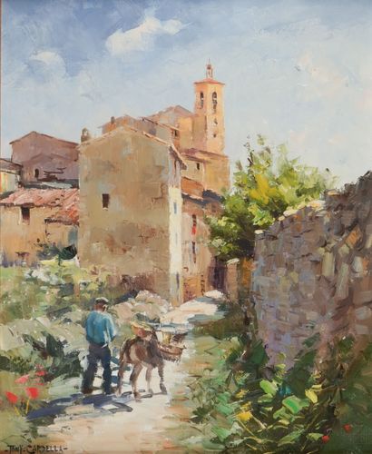 Tony CARDELLA (1898-1976)
Figanières
Huile...