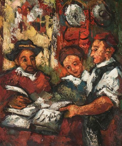 Henry Maurice D’ANTY (1910-1998)
La lecture
Huile...