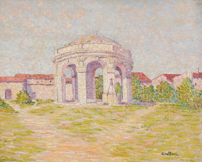 Henri GRALLAN (1861-1925)
Villeneuve-les-Avignon
Huile...