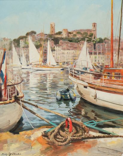 Tony CARDELLA (1898-1976)
Bateaux dans le...