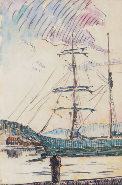 Henri PERSON (1876-1926)
Voilier dans le...