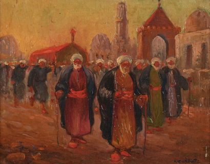 Tony CARDELLA (1898-1976)
L’enterrement
Huile...