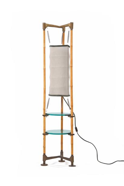 Ronald Cecil SPORTES (1943)
Floor lamp
Leather,...
