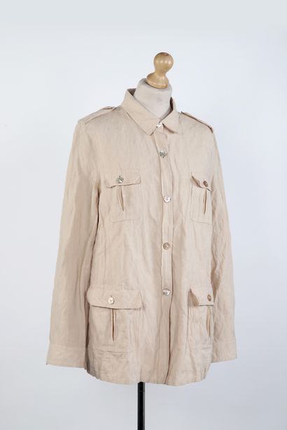 Louis FÉRAUD
Set including a check lurex...