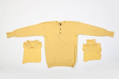 HERMES Equitation
Set including a yellow...