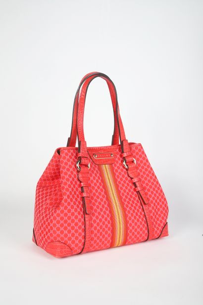 CÉLINE
Tote bag in red triumph canvas with...