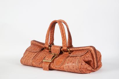 CÉLINE
Doctor Bag 42cm, ostrich-style leather,...
