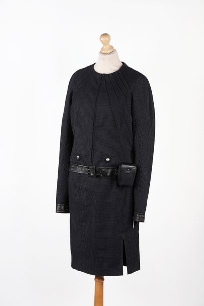 Christian DIOR Boutique
Navy blue wool and...