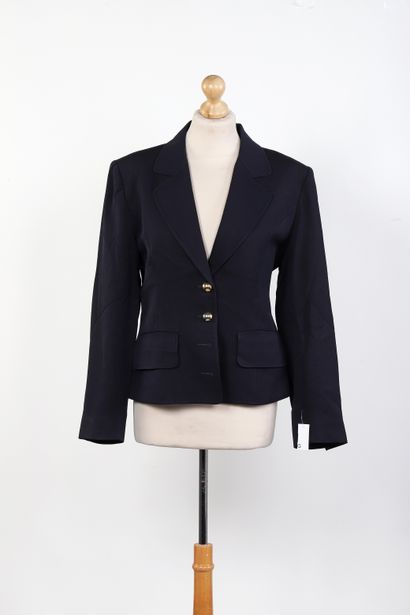 Guy LAROCHE
Set comprising a navy blue wool...