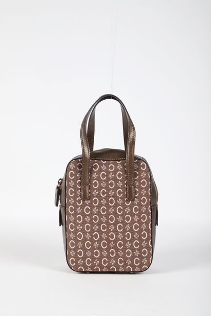 CÉLINE
Small 16 cm triumph canvas bag, double...