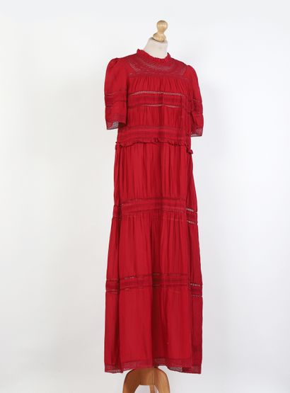 Isabelle Etoile MARANT
Red openwork cotton...