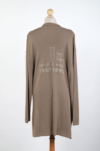 Jean-Louis SCHERRER
Long taupe knit cardigan...