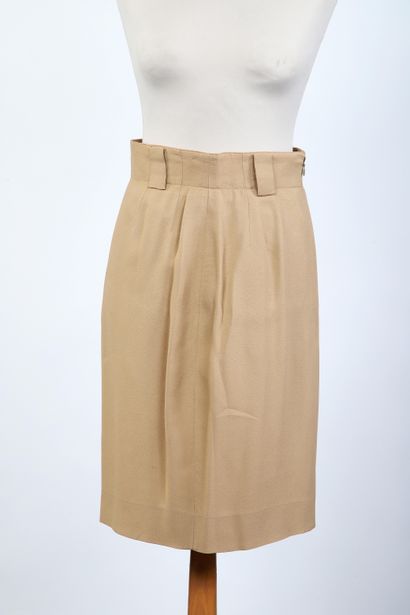 Jean-Louis SCHERRER
Number 49243
Beige crepe...