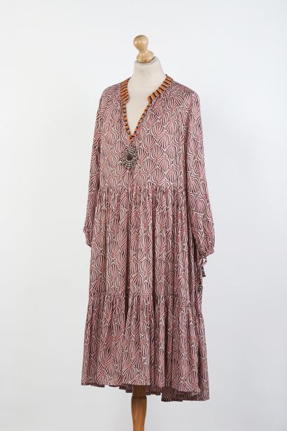 MALIPARMI 
Set of 2 ethnic printed cotton...