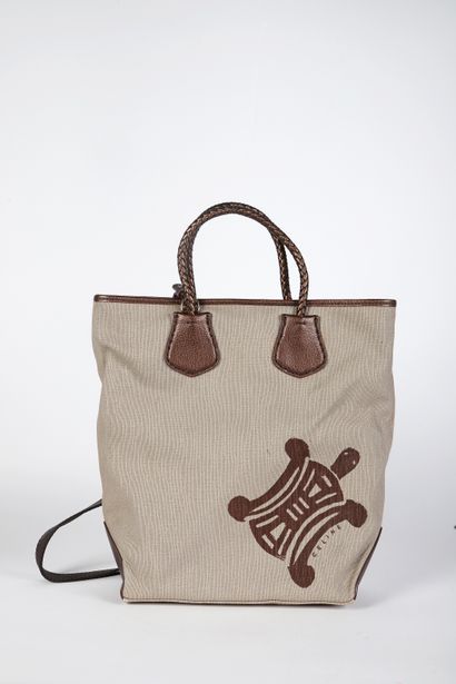 CÉLINE
Triumph printed canvas tote bag, double...