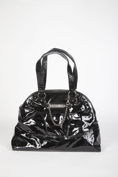 CÉLINE, A-H circa 2008
Black patent leather...