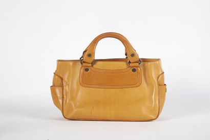 CÉLINE
Boggie bag in natural leather embroidered...