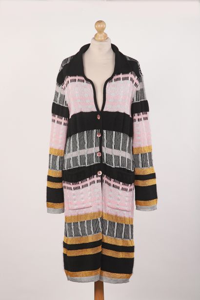 Christian LACROIX Bazar
Long pink, grey and...