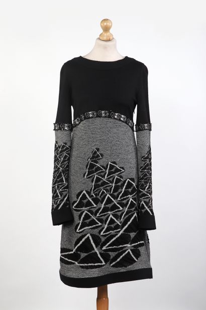 CHANEL, circa Fall-Winter 2009
Black and...