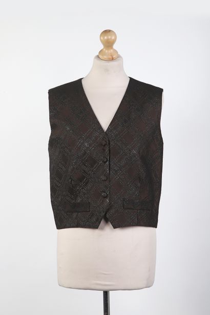 Louis FÉRAUD
Set including a check lurex...