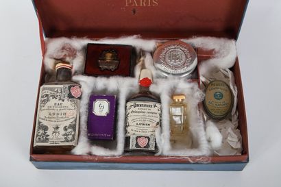 LUBIN Perfumer
Travel box containing eau...