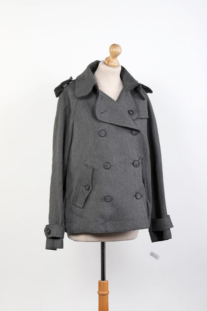 DOLCE & GABBANA
	Grey mottled wool jacket...