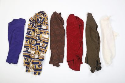 Anonymous
Set of 6 silk blouses in various...