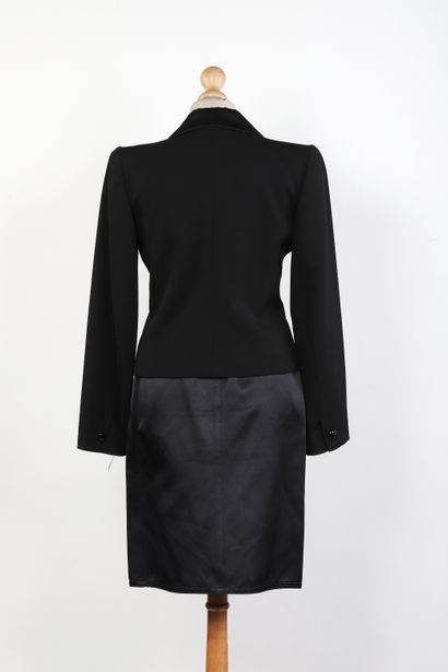 SAINT LAURENT Rive Gauche
Tuxedo suit in...