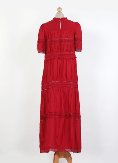Isabelle Etoile MARANT
Red openwork cotton...