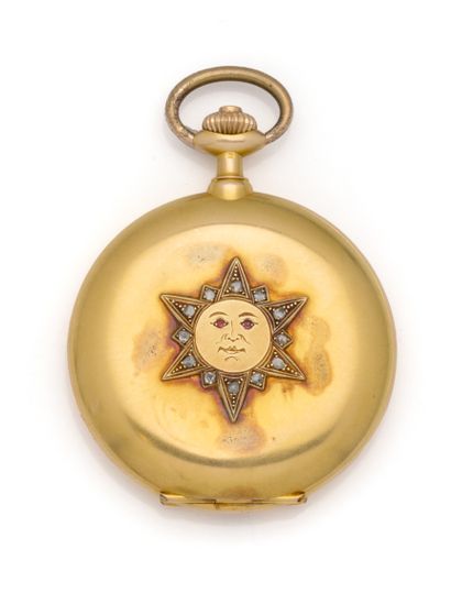 LOUIS AUDEMARS
Montre de poche savonnette...